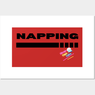 Loading Nap! Black Text Posters and Art